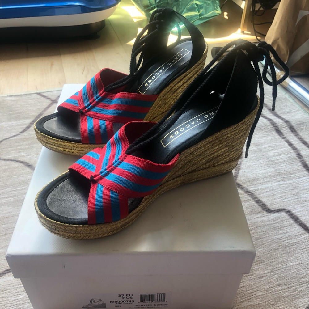 Marc Jacobs wedge espadrilles